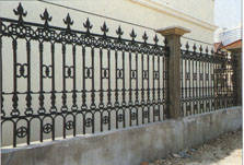 南京科永護欄 鐵藝與PVC護欄的完美融合